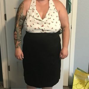 Torrid retro rockabilly cherry dress size 20